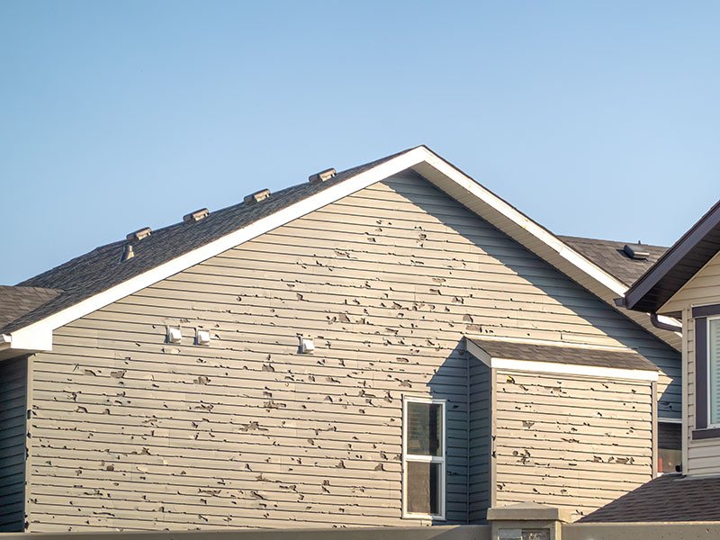 Siding Storm Damage Repair Installation - Custom One Exteriors